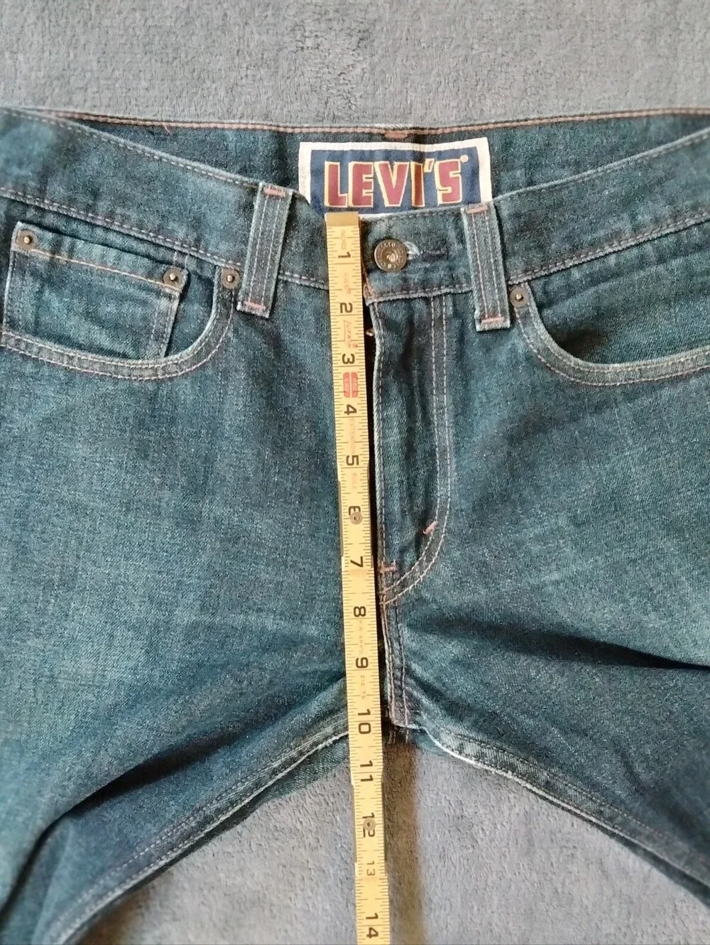 Levi's Men's Skinny 511 Straight Jeans in Dark Blue Wash Size W33 L32